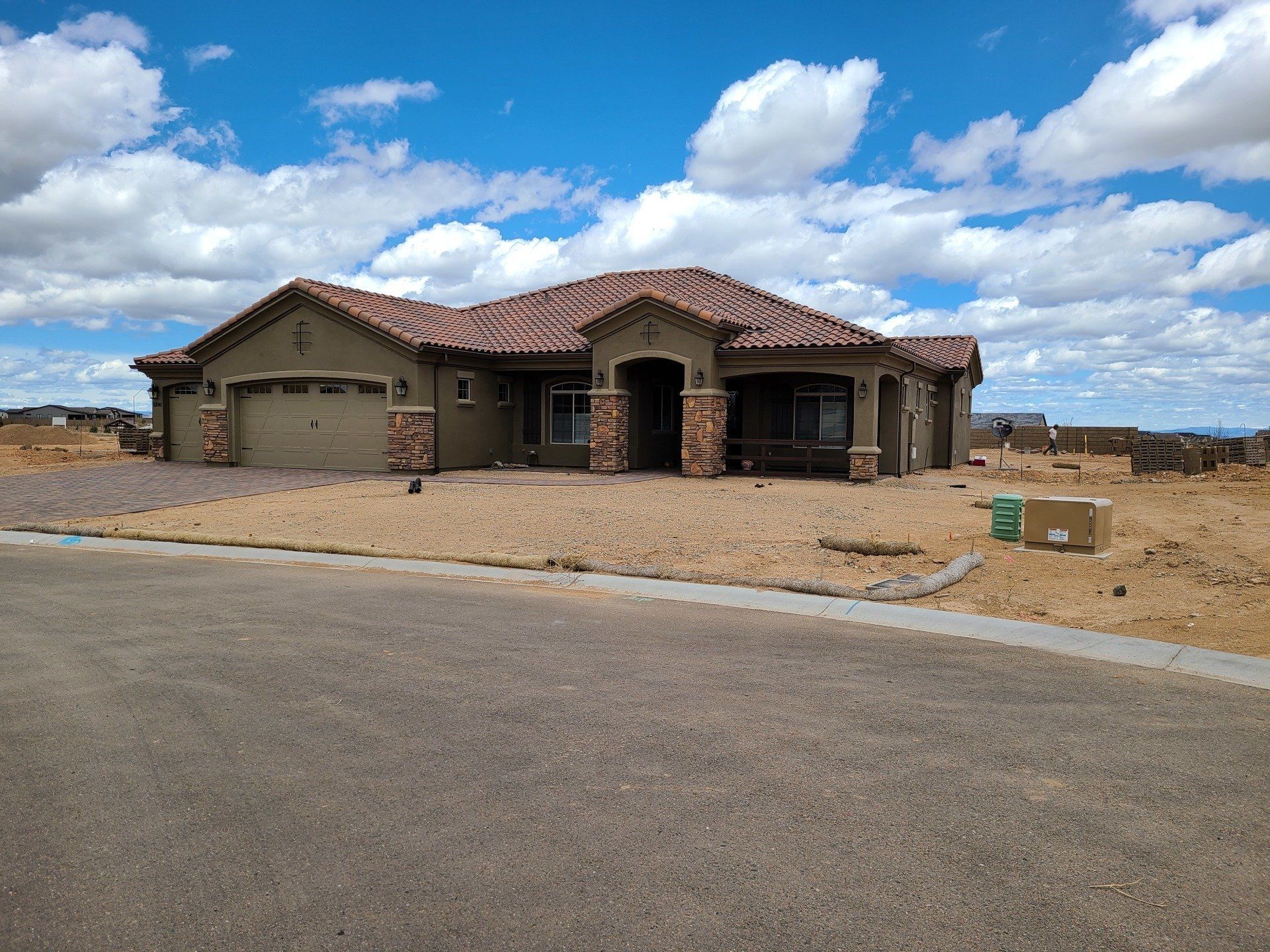 New Installed Roofing of Modern House — Yavapai County, AZ Barros — Roofing L.L.C.