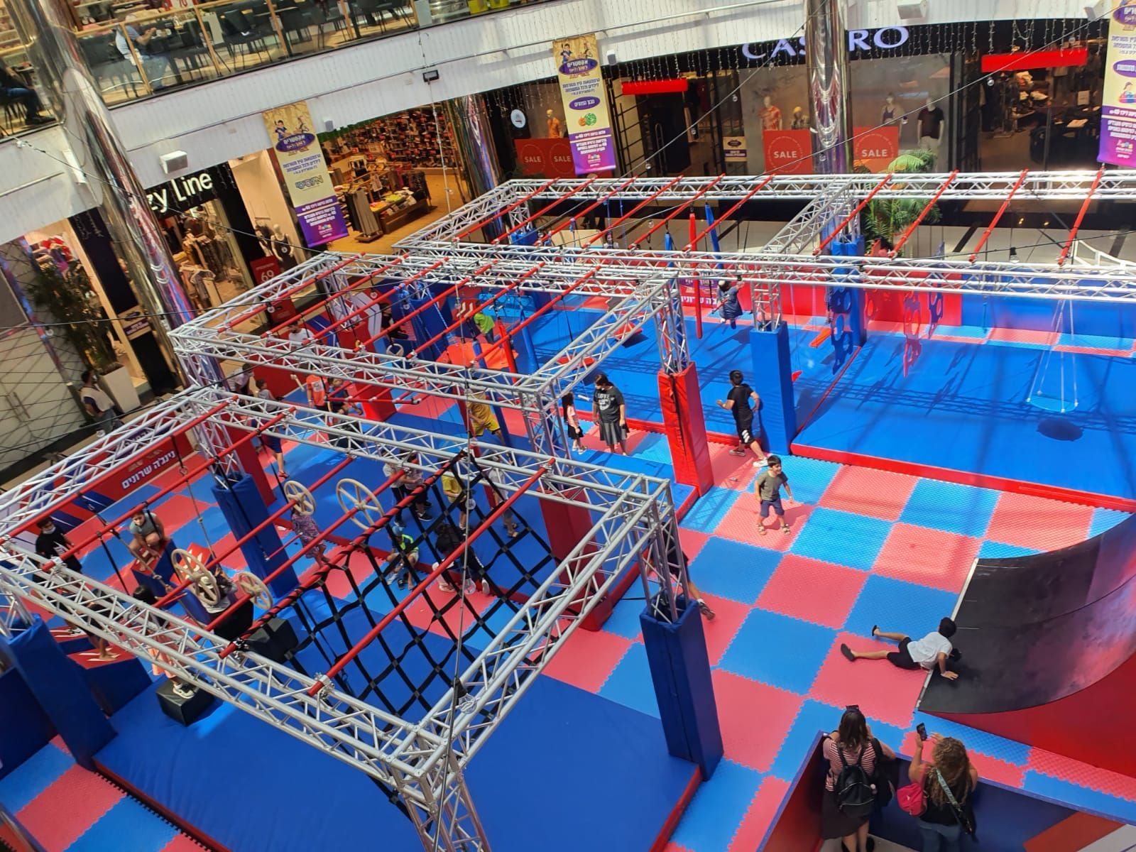 מתקן נינג'ה לבית מלון