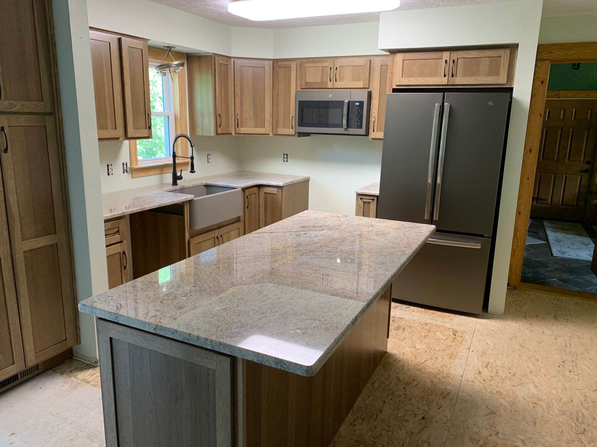 Granite Counter - Clarkston, Michigan - Hidden Lake Cabinet & Trim LLCtops.