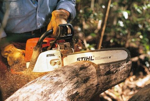 Chainsaws — Chainsaw With Helmet in Turlock, CA