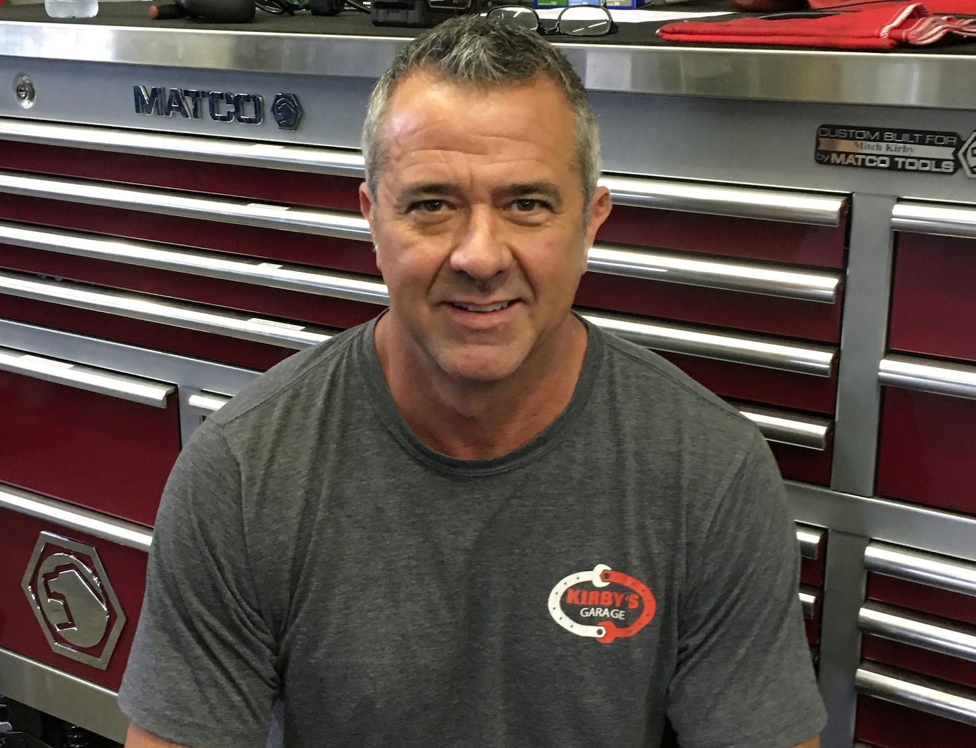 A man with short gray hair | Kirby's Garage