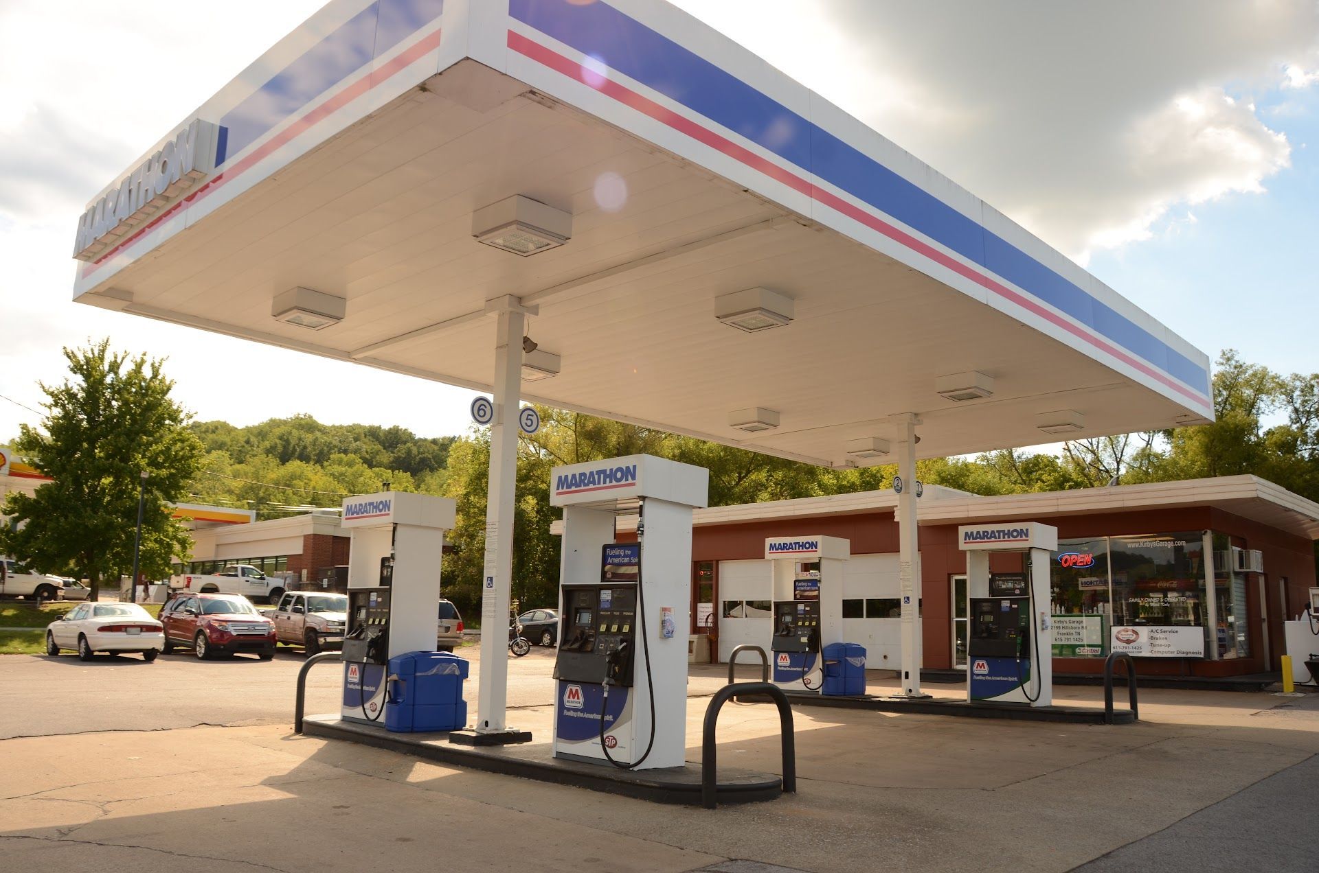 Gas station | Kirby's Garage