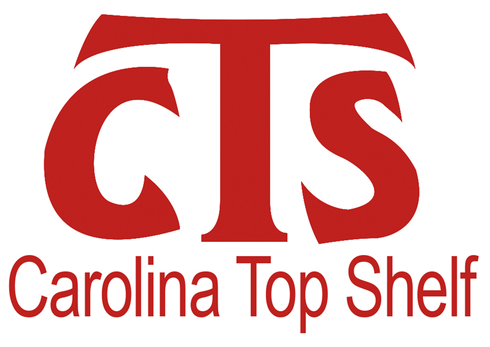 Red logo for Carolina Top Shelf: 