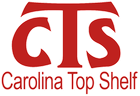 Red logo for Carolina Top Shelf: 