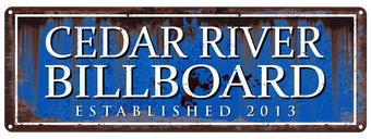 Cedar River Billboard
