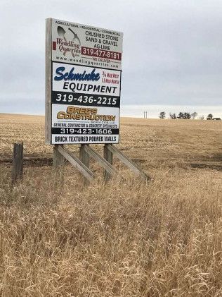 West of Shellsburg Billboard Design 1