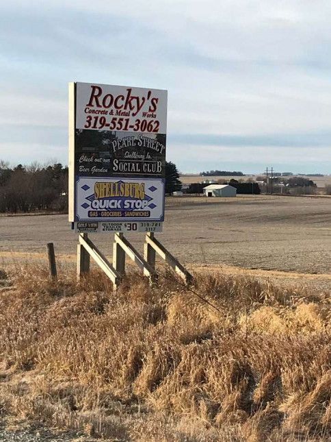 North of Shellsburg Billboard Design 1