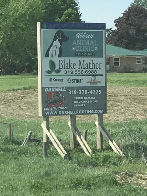 South of Palo Covington Road Billboard Design 1