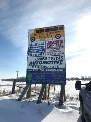 South of Shellsburg Billboard Design 2