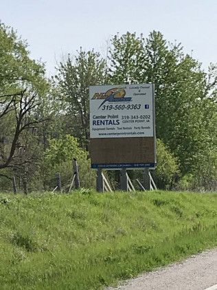 South of Shellsburg Billboard Design 5