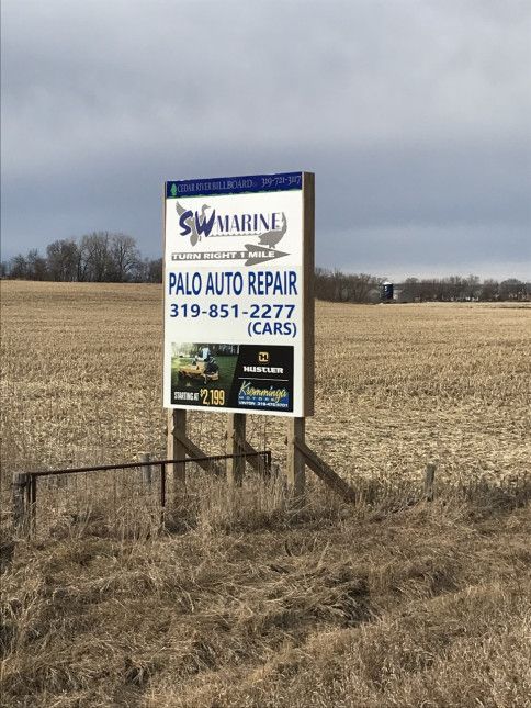 South of Palo Covington Road Billboard Design 2