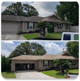 Pressure washing services with Shingle Pros USA