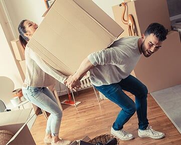 Couple Moving Box - Moving Company in Dennis, MA