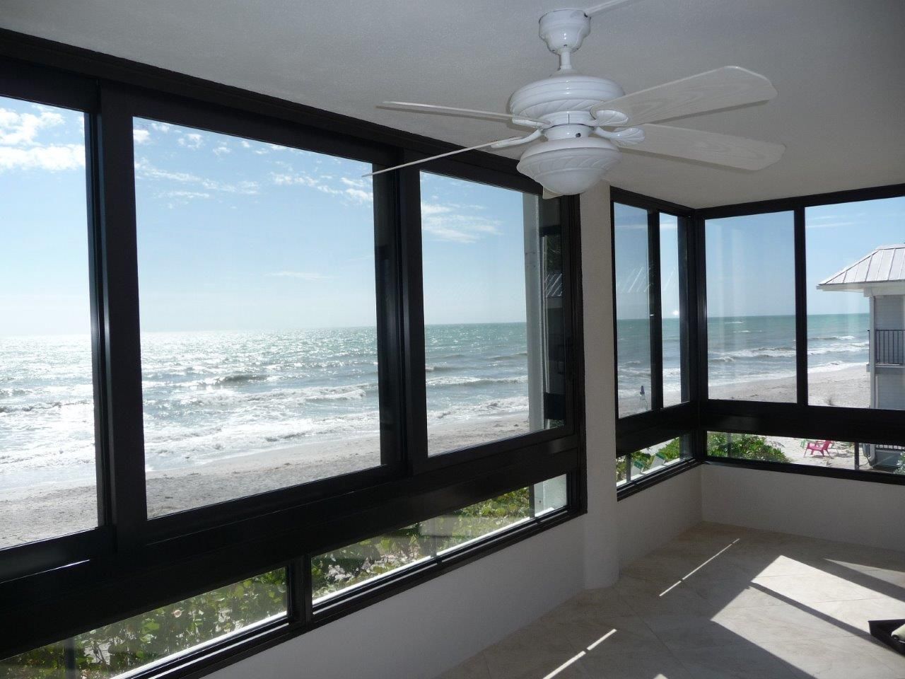 Window with Black Frame — Fort Myers, FL — Gulf Coast Builders of SWFL Inc.