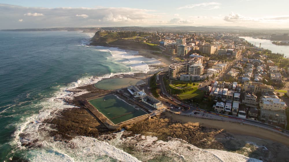 Aerial View Of Newcastle - Mobile Mechanic In Newcastle