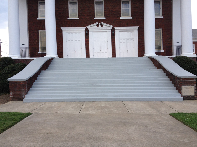Upstairs Calvary Episcopal Church — Fletcher, NC — Cane Creek Concrete
