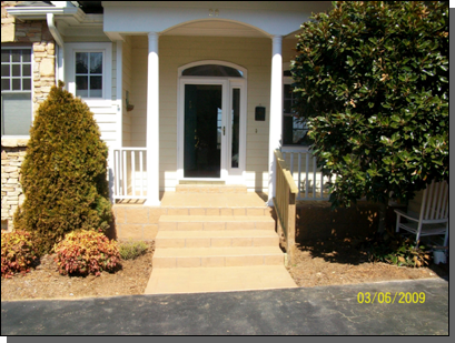 After Stairs New Constructed — Fletcher, NC — Cane Creek Concrete