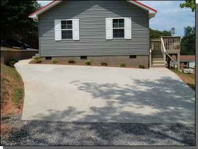 Excellent Broom Finish Concrete Floor — Fletcher, NC — Cane Creek Concrete
