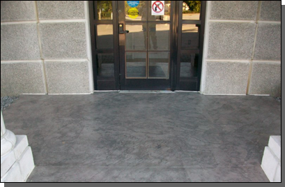 Henderson County Courthouse Floor Concrete — Fletcher, NC — Cane Creek Concrete
