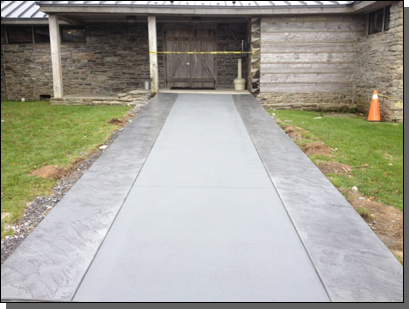 Mount Mitchell Restaurant Façade Concrete — Fletcher, NC — Cane Creek Concrete