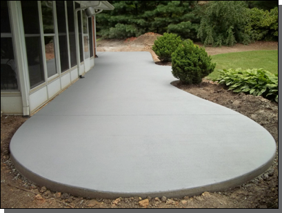 Sun Gray Stain Floor — Fletcher, NC — Cane Creek Concrete