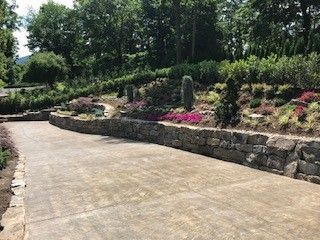 Stamped Concrete Hallway — Fletcher, NC — Cane Creek Concrete