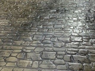 Stamped Concrete Roadway — Fletcher, NC — Cane Creek Concrete