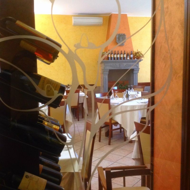 sala interna del ristorante Sant'Egidio