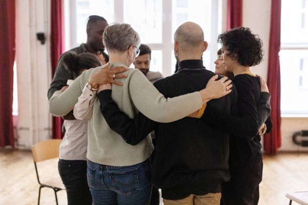 Group of People in a Mental Therapy Session