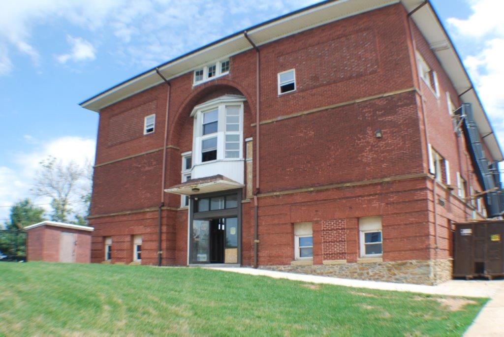 Red Building With Landscape — Manchester, PA — Keystone Restorations & Builders, Inc