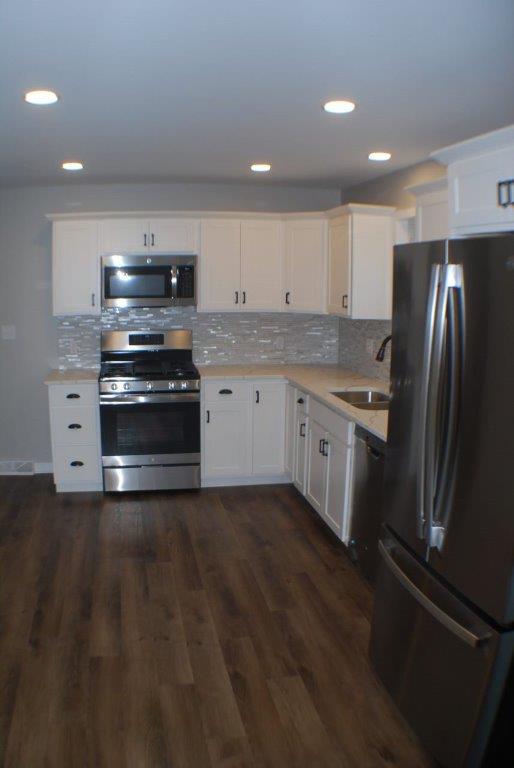 Kitchen With Wooden Floor — Manchester, PA — Keystone Restorations & Builders, Inc