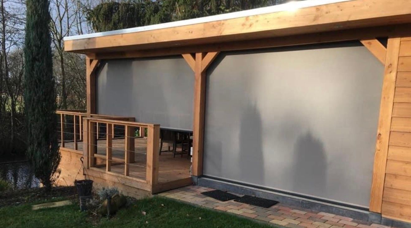 Tuinkamer met screens