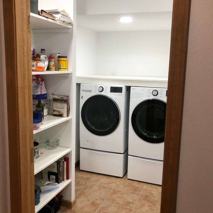 Laundry Room with a Washer and Dryer