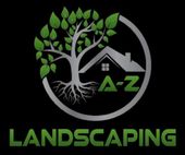 A logo for a company called A-Z Landscaping & Contract Services LLC