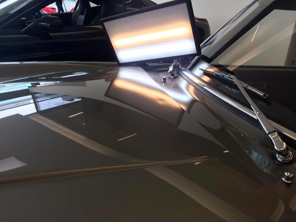 car hood fixing with light 02