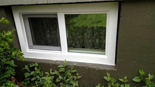 White window frame – window repair and replacement in Evans, CO