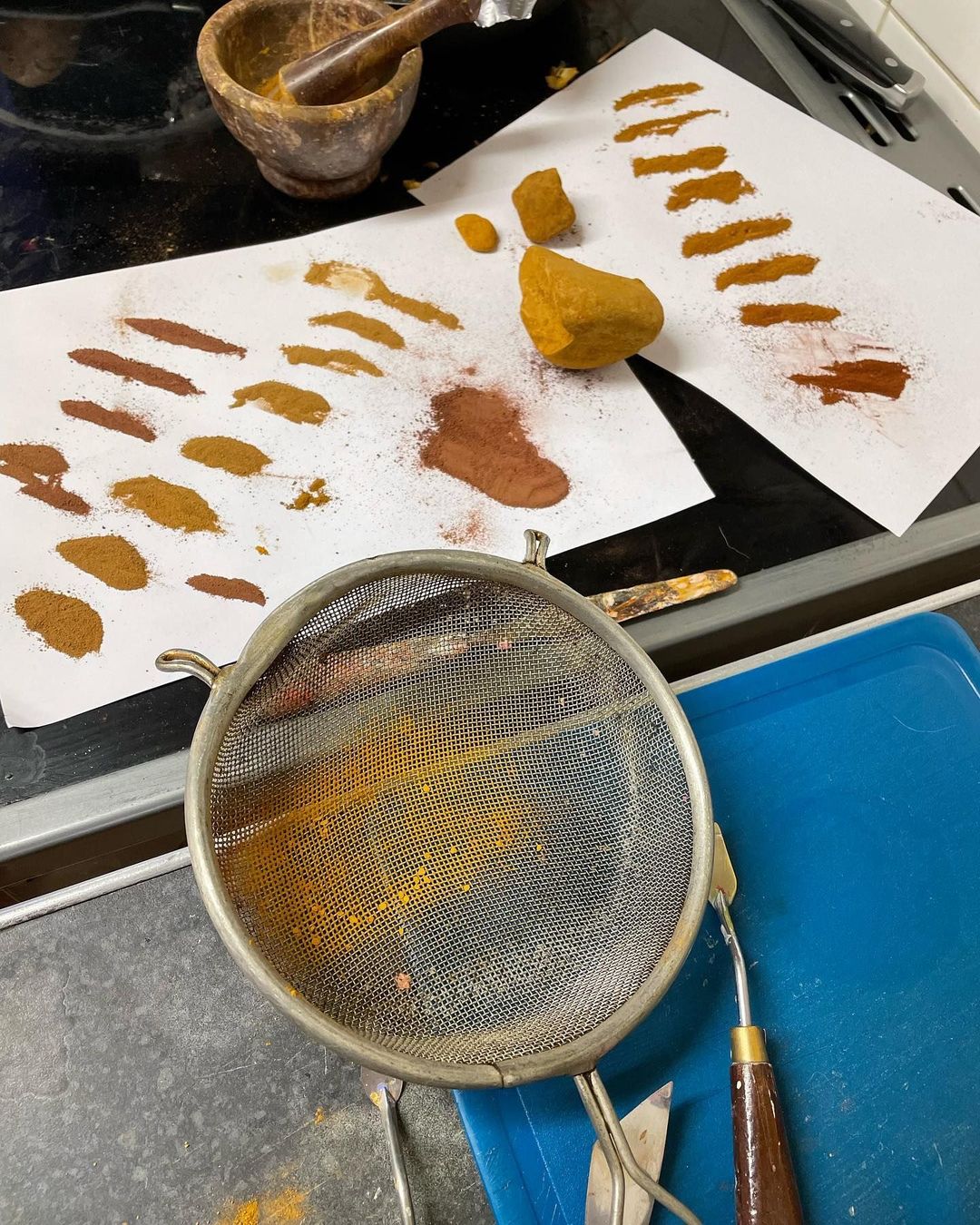 Yellow Ochre Preparation