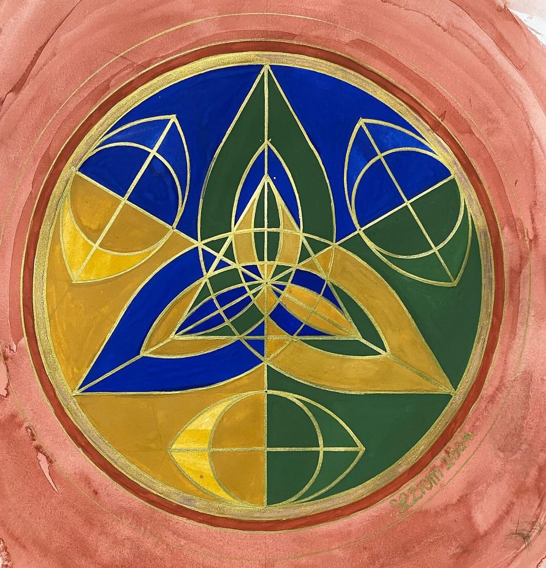 Gum Tempera Triquetra