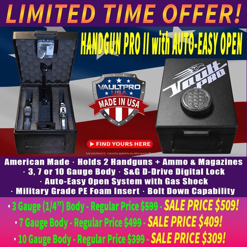 Best handgun safes made in USA on sale