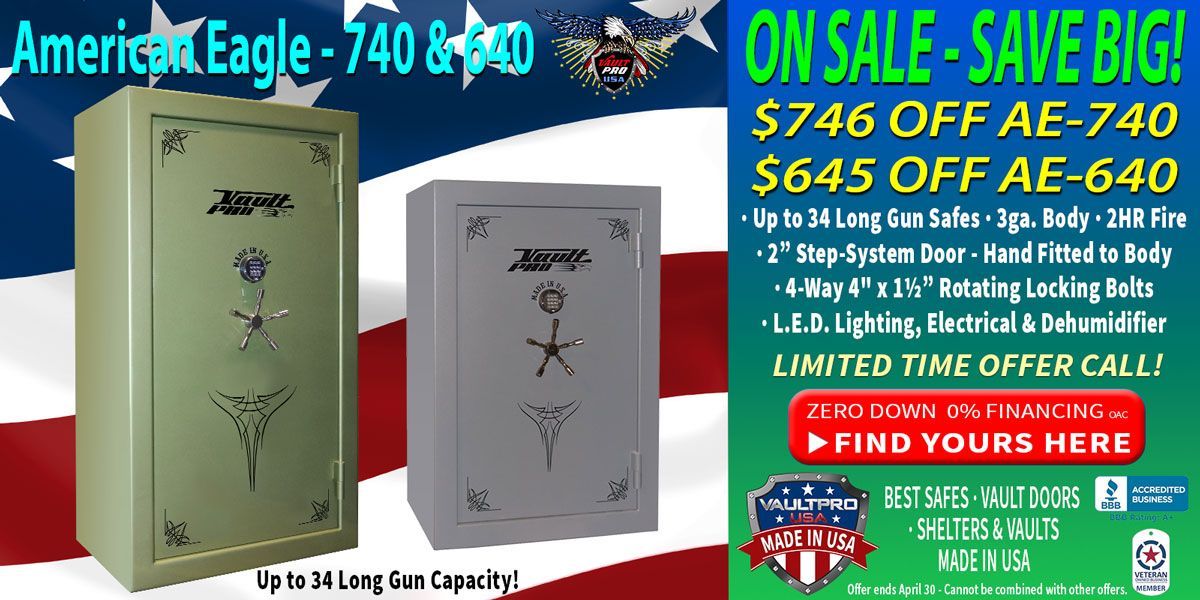 Best Gun Safes for Sale American Made Safes Vault Pro