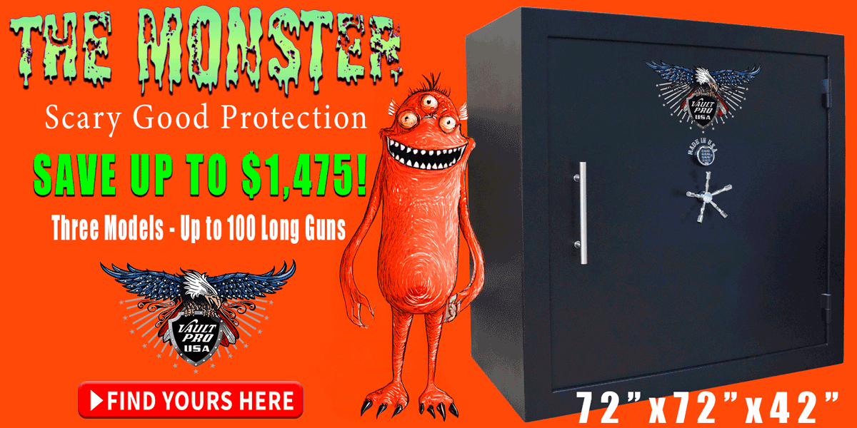 Very big gun safes on sale. Made in America by Vault Pro USA