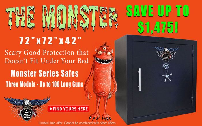 Very big gun safes on sale. Made in America by Vault Pro USA