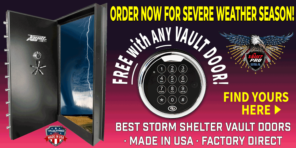 Free digital lock with any vault door purchase. Limited time offer.