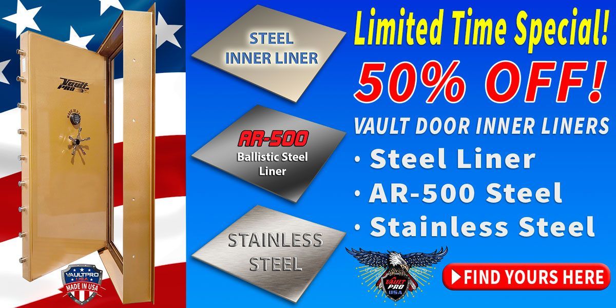 Steel inner liners for vault doors on sale