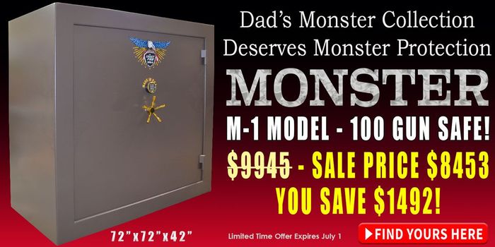 Very big gun safes on sale