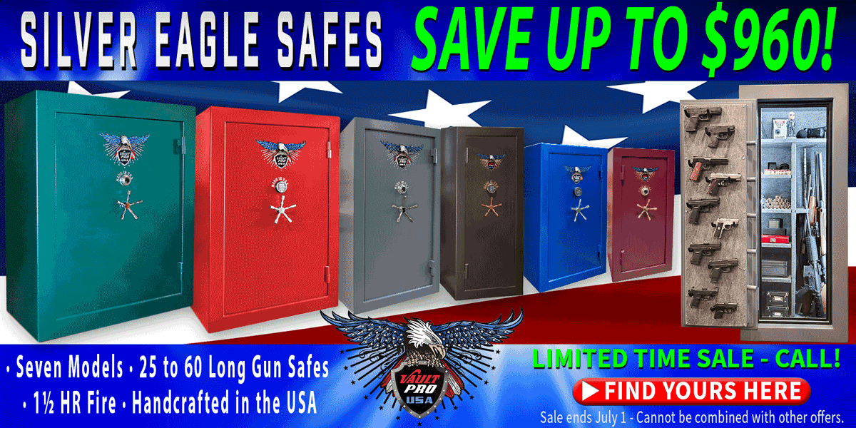 Silver Eagle safes on sale limited time offer
