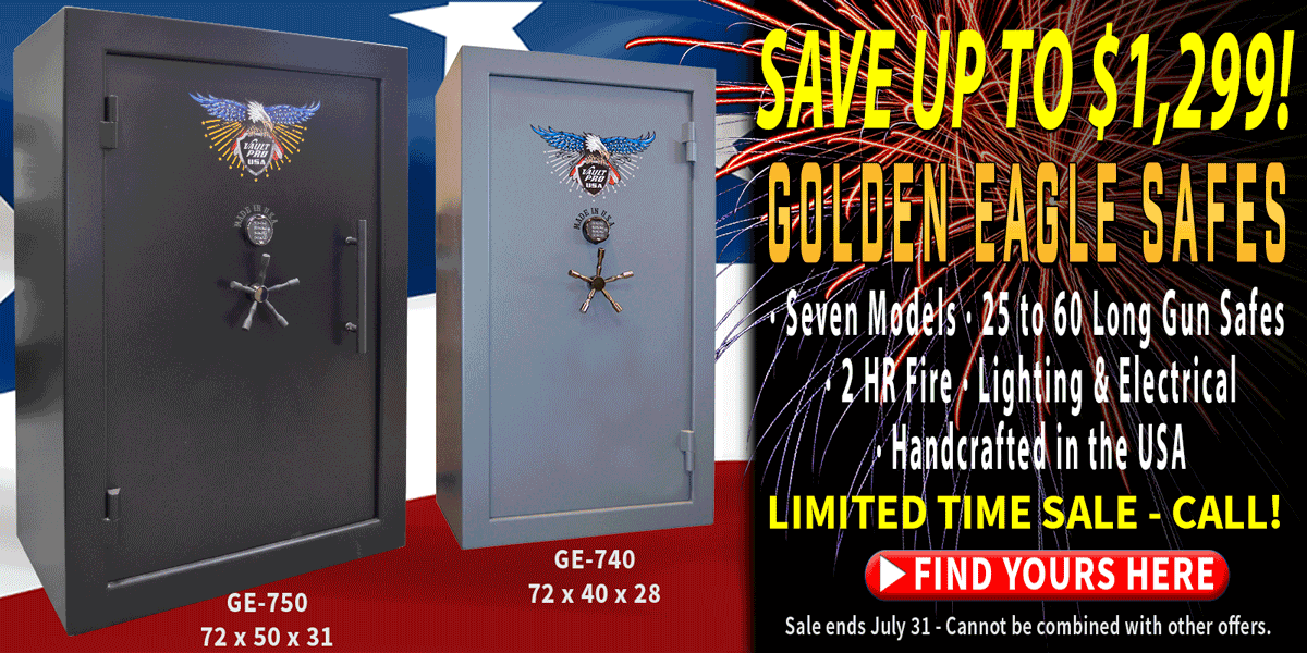 Golden Eagle Safes on Sale