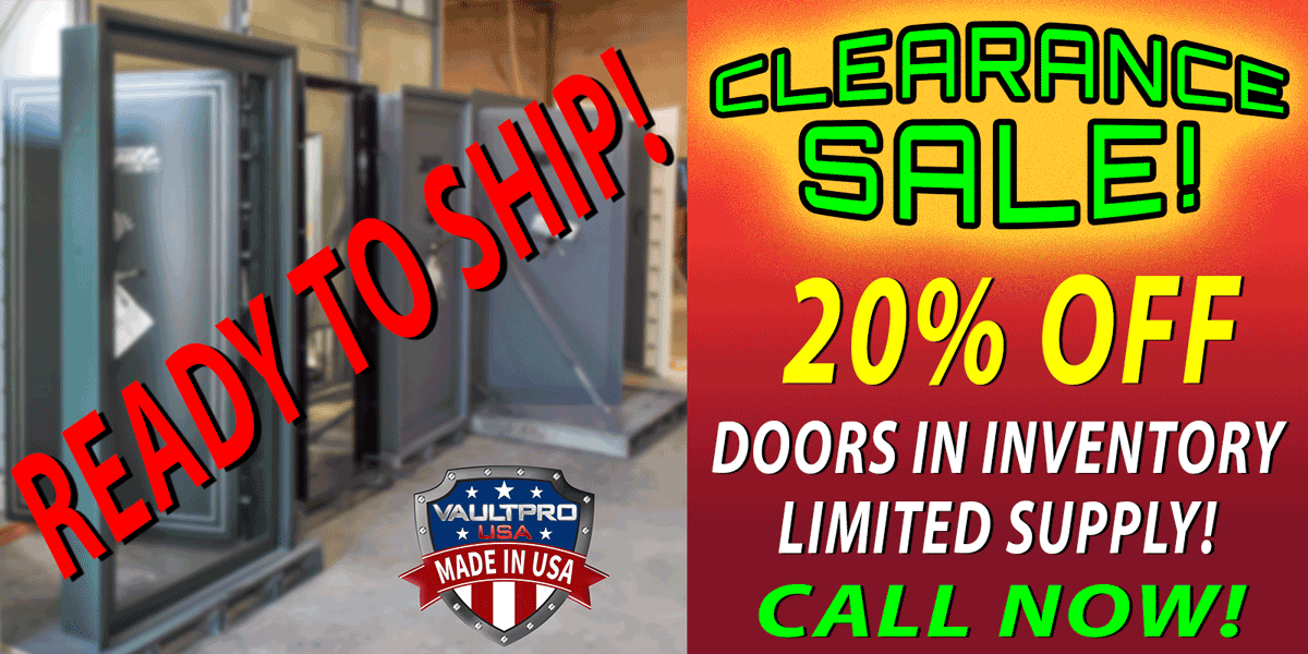 Vault doors on sale