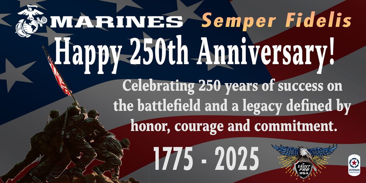 Celebrating the 250th anniversary of the founding of the U.S. Marines. Congratulations to the U.S. Marines on 250 years of success on the battlefield and a legacy defined by honor, courage and commitment.