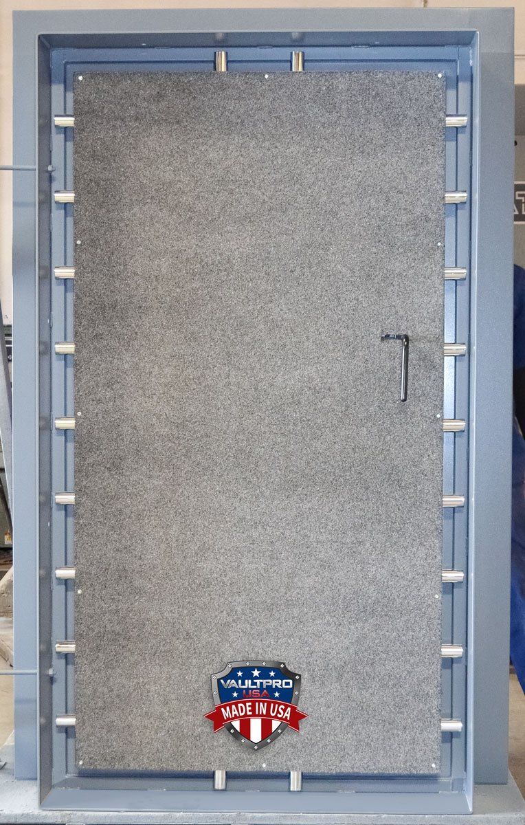 4-Way Active Bolt Locking System standard on Atlas vault door.